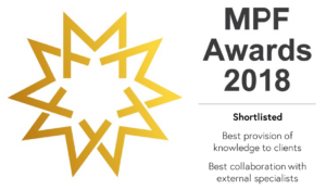 MPF Awards 2018 Shortlisted Firm